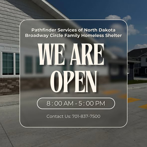 Now accepting pre-approval. Contact us. 701 837 7500, info@pathfinder-nd.org