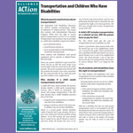 Transportation and Children Who Have Disabilities