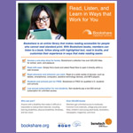 Bookshare: Read, Listen, and Learn in Ways that Work for You