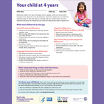 Your Child at 4 Years (Checklist)
